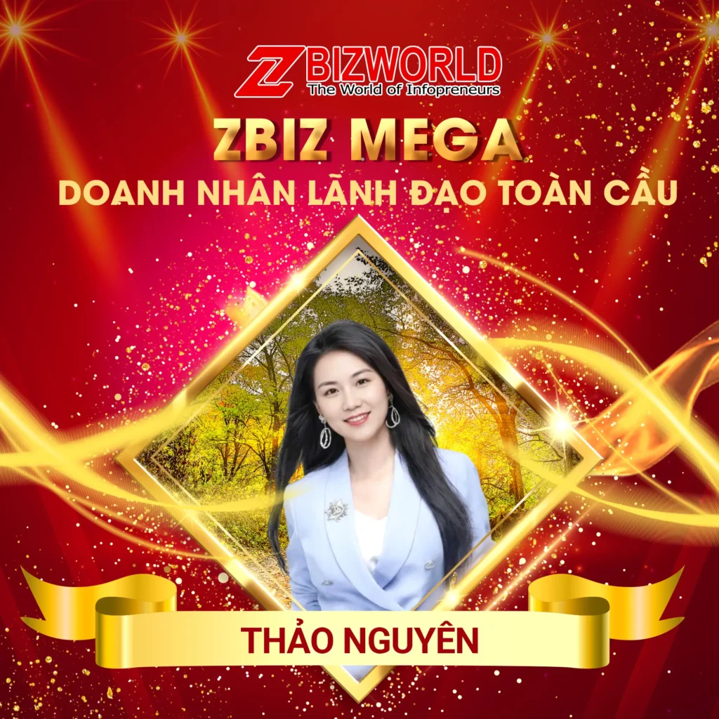 Doanh Nhân Lãnh Đạo Toàn Cầu Huỳnh Thuỵ Thảo Nguyên